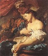 Johann Liss Death of Cleopatra oil on canvas